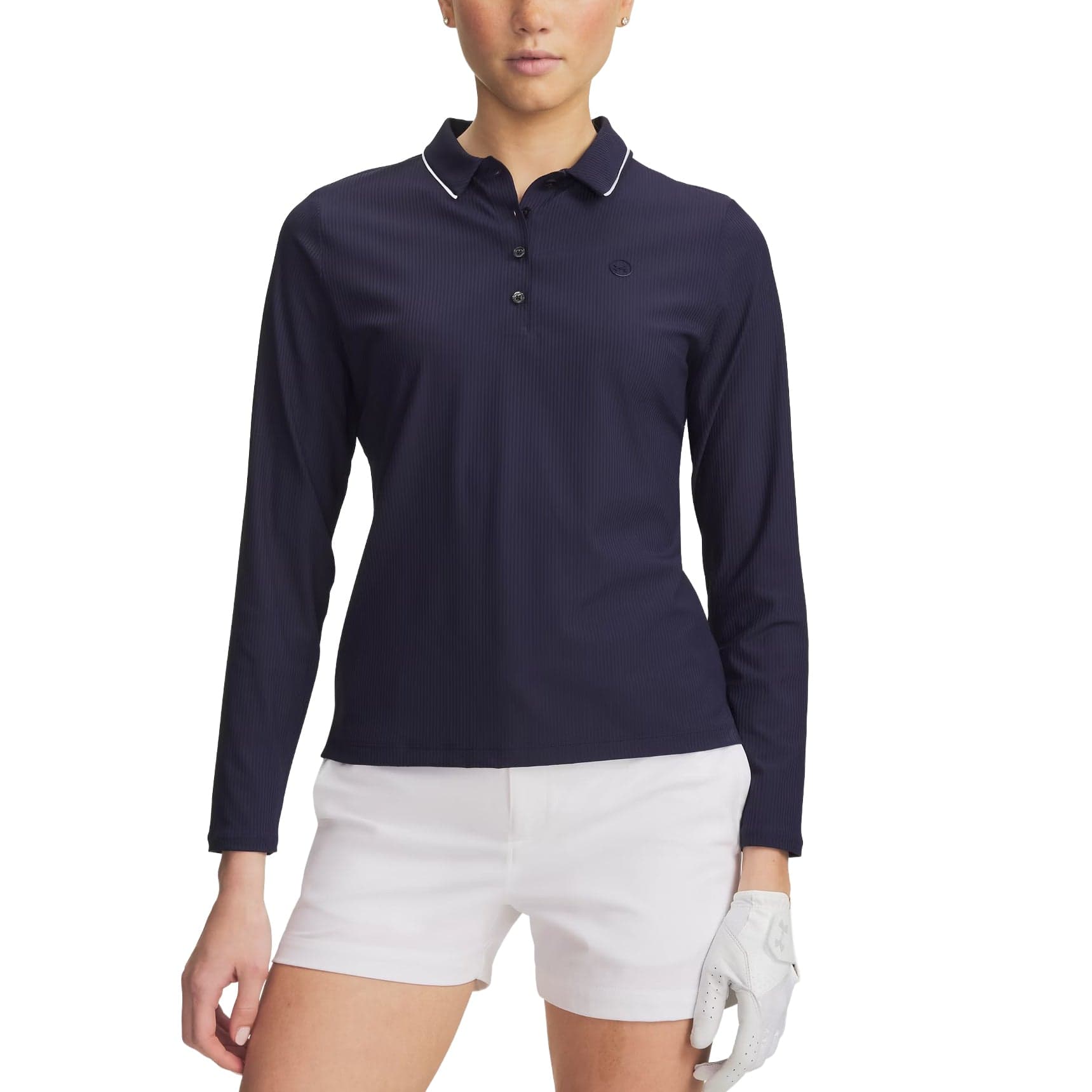 Under Armour Ladies Drive Chill Long-Sleeved Polo
